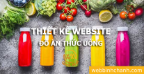 Thiết kế Website bán Đồ ăn - Thức uống Thiết kế Website bán Đồ ăn - Thức uống