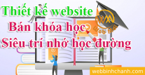 Thiết kế website Bán khóa học Siêu trí nhớ học đường