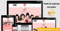 Thiết kế Website Bán Mỹ phẩm Thiết kế Website Bán Mỹ phẩm
