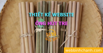 Thiết kế Website Bán Ống hút, đồ dùng bằng Tre Thiết kế Website Bán Ống hút, đồ dùng bằng Tre
