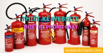 Thiết kế Website Bán Thiết bị phòng cháy, chữa cháy