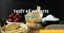 Thiết kế Website bán Yến sào Thiết kế Website bán Yến sào