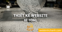 Thiết kế Website Bê tông Thiết kế Website Bê tông