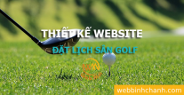 Thiết kế Website Đặt lịch sân Golf Thiết kế Website Đặt lịch sân Golf