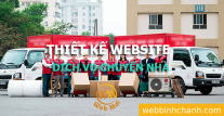 Thiết kế Website Dịch vụ chuyển nhà