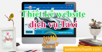 Thiết kế website dịch vụ Taxi