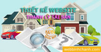 Thiết kế Website Dịch vụ Thanh lý tài sản