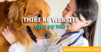 Thiết kế Website Dịch vụ Thú y, Bán sản phẩm Thú y