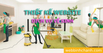 Thiết kế Website Dịch vụ vệ sinh Thiết kế Website Dịch vụ vệ sinh