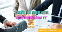 Thiết kế Website Giới thiệu công ty Thiết kế Website Giới thiệu công ty
