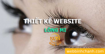 Thiết kế Website Lông Mi Thiết kế Website Lông Mi