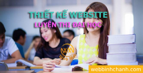 Thiết kế Website Luyện thi đại học Thiết kế Website Luyện thi đại học