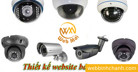 Thiết kế website Bán Camera Quan sát, Dịch vụ lắp đặt Camera
