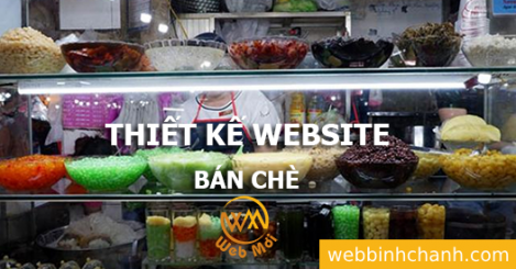 Thiết kế Website Bán chè