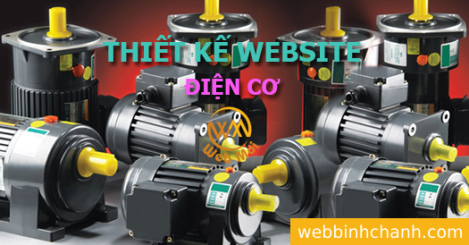 Thiết kế Website bán Điện cơ, các sản phẩm Điện cơ