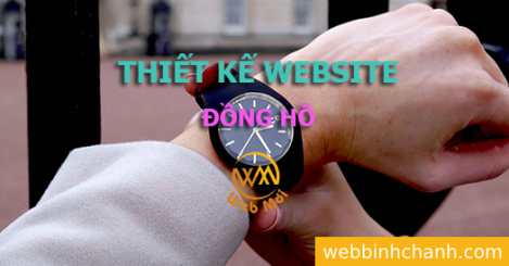 Thiết kế Website bán Đồng hồ
