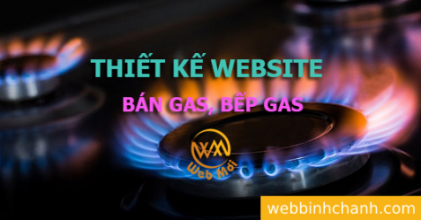 Thiết kế Website Bán Gas