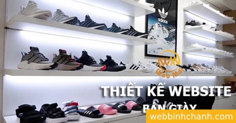 Thiết kế Website Bán Giày