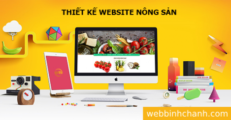 Thiết kế website Bán hàng Nông sản, Thực phẩm sạch