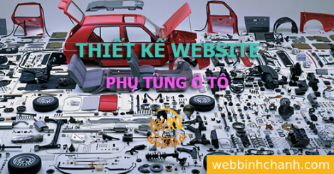 Thiết kế Website Bán Phụ tùng ô tô