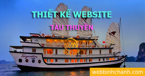 Thiết kế Website Bán Tàu thuyền, Lắp đặt Tàu thuyền