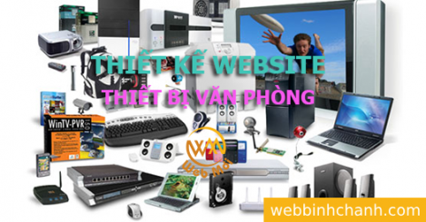 Thiết kế Website Bán Thiết bị văn phòng, Vật tư văn phòng