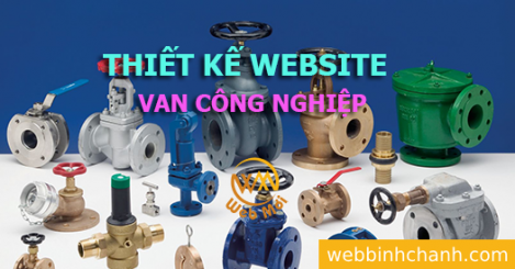 Thiết kế Website Bán Van công nghiệp, thiết bị công nghiệp