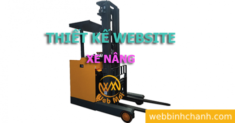Thiết kế Website bán Xe nâng, Xe công nghiệp