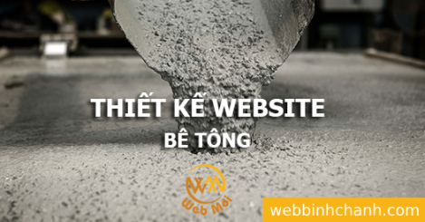 Thiết kế Website Bê tông
