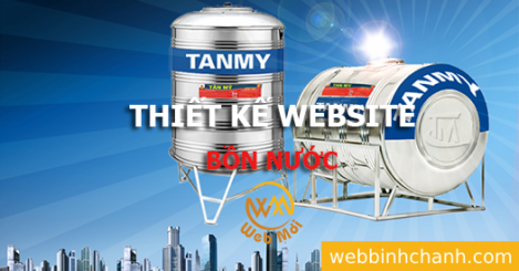 Thiết kế Website Bồn nước