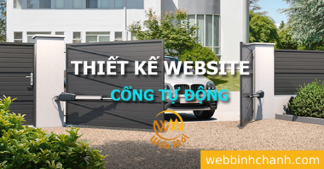 Thiết kế Website Cổng Tự Động