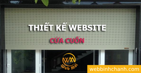 Thiết kế website Công ty Bán, Lắp đặt Cửa Cuốn