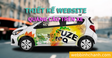 Thiết kế Website Dán Quảng Cáo Cho Xe Bus, Xe  Ô tô