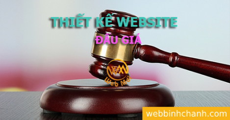 Thiết kế Website Đấu giá, Dịch vụ Đấu giá