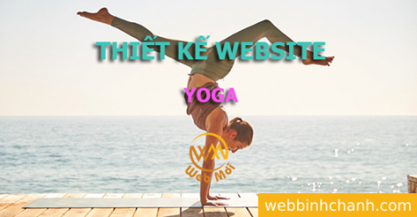 Thiết kế Website Dạy tập Yoga, Dịch vụ Yoga