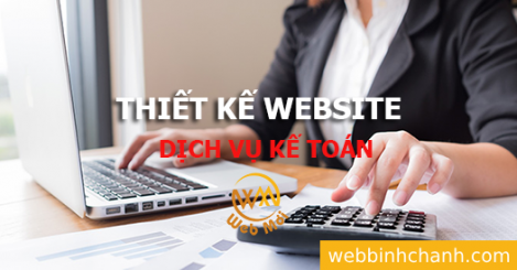 Thiết kế Website Dịch vụ kế toán
