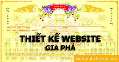 Thiết kế Website Gia phả