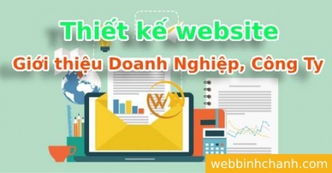 Thiết kế website giới thiệu Doanh Nghiệp, Công Ty
