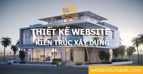 Thiết kế Website Kiến trúc xây dựng