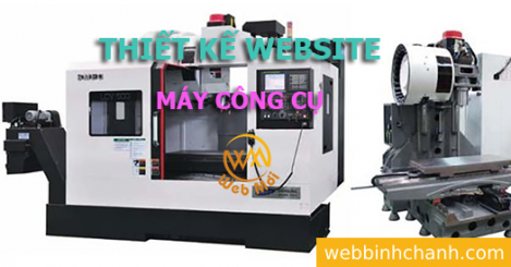 Thiết kế Website Máy công cụ