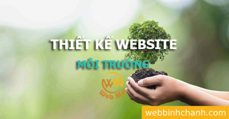 Thiết kế Website Môi trường, Dịch vụ môi trường