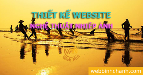 Thiết kế Website Nhiếp ảnh, Nghệ thuật nhiếp ảnh