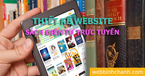 Thiết kế Website Sách điện tử trực tuyến