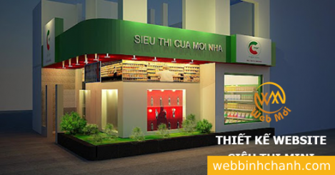 Thiết kế Website Siêu thị Mini, Hệ thống Siêu Thị