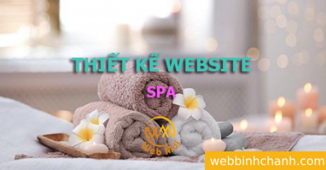 Thiết kế Website Spa, Dịch vụ Spa, Dịch vụ làm đẹp