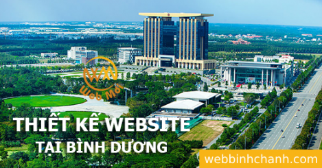 Thiết kế Website tại tỉnh Bình Dương
