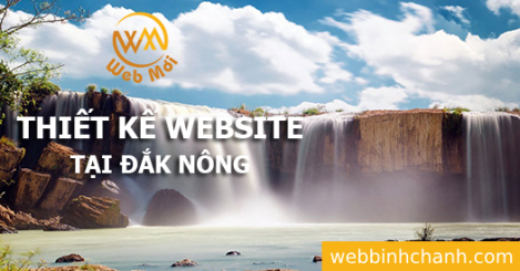 Thiết kế Website tại tỉnh Đắk Nông