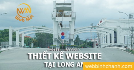 Thiết kế Website tại tỉnh Long An