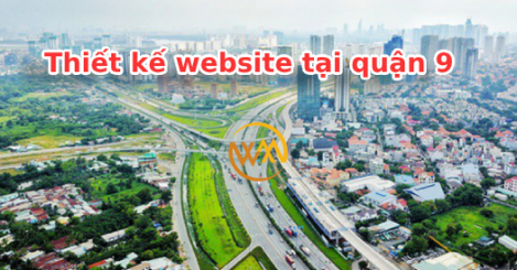 Thiết kế website tại quận 9