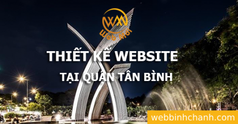 Thiết kế Website tại Quận Tân Bình Thành phố Hồ Chí Minh